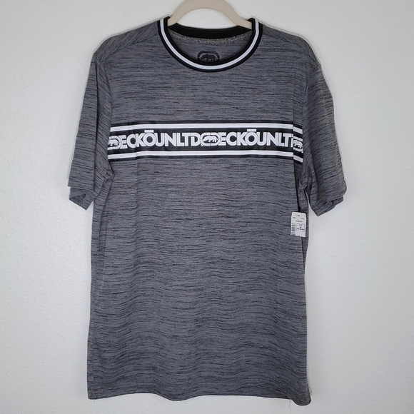 *NWT* ECKO UNLTD Black/Gray/White T-Shirt, size Medium - Picture 1 of 5